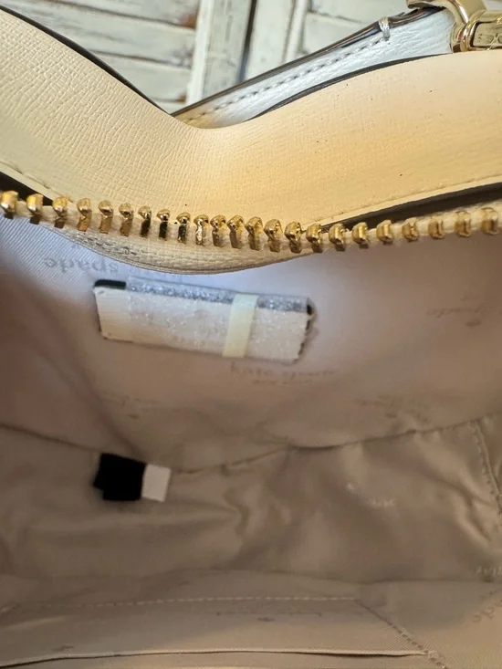 Kate Spade Love Shack Wicker Heart Crossbody Floral - Picture 6 of 7